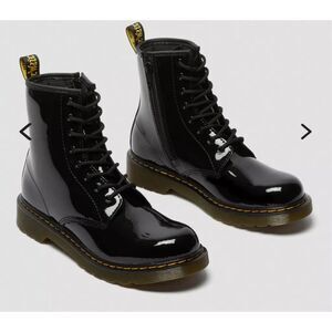 Dr. Martens Shiny Black Combat Boots